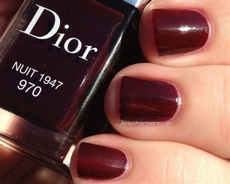 dior nuit 1947 nail polish